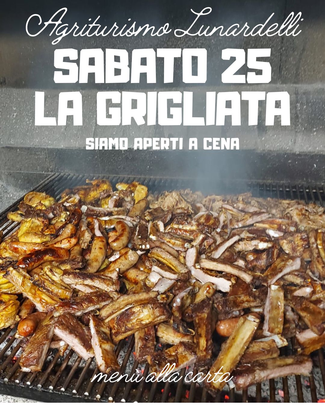 Sabato 25 luglio: la nostra grigliatona